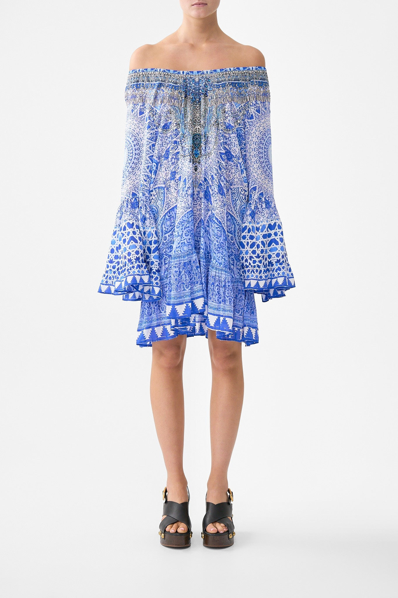 A-LINE FRILL DRESS - 6