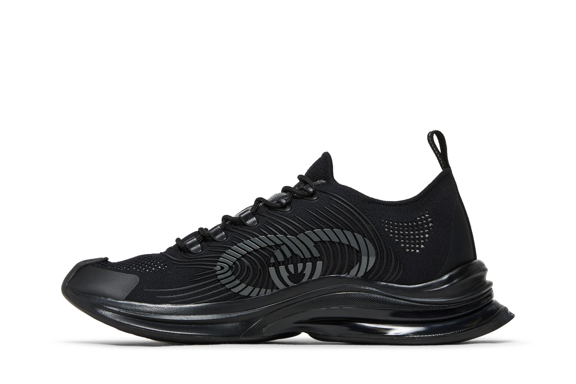 Gucci Run Sneaker 'Black' - 3