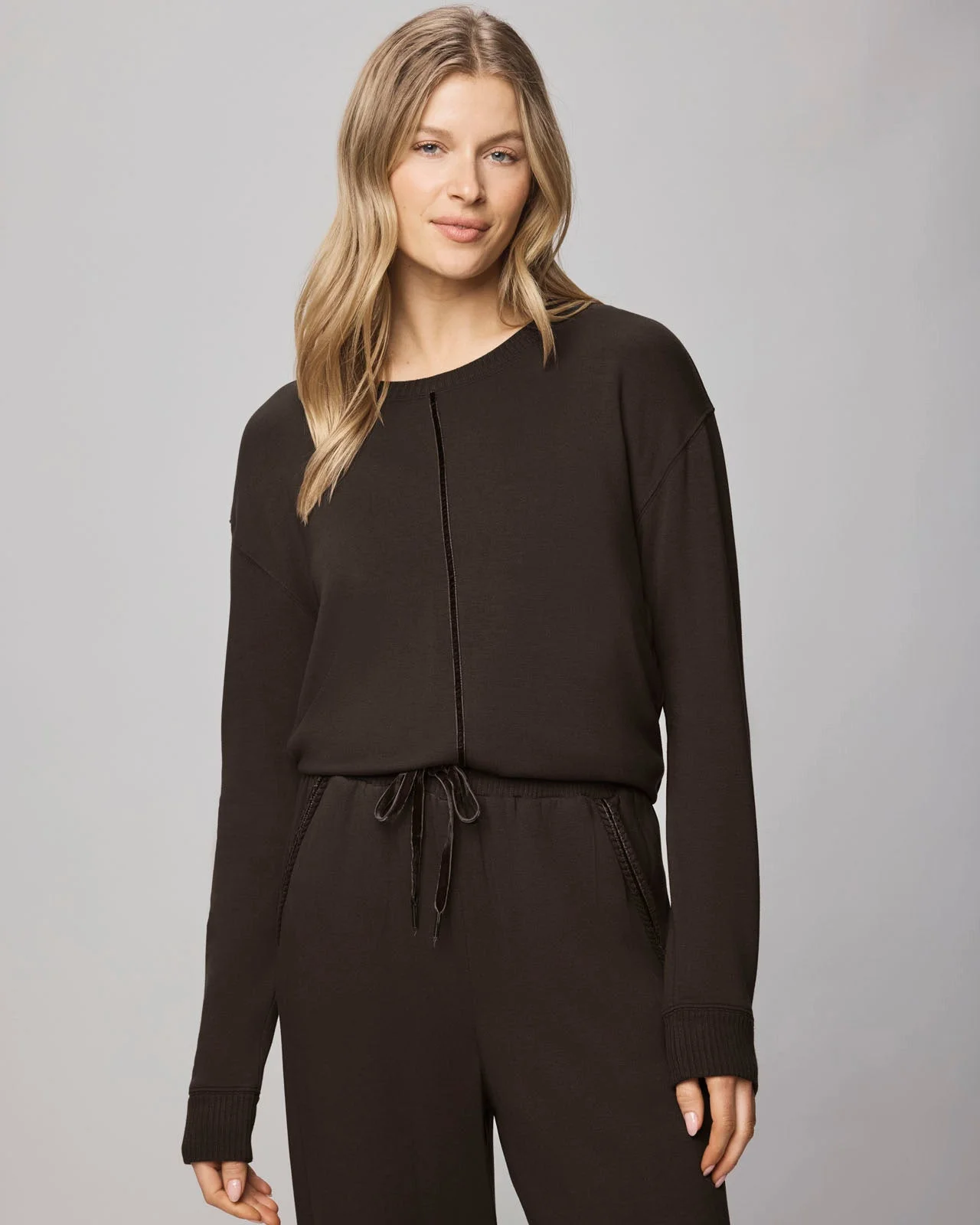 Supersoft Trim Pullover Using LENZING™ECOVERO™ Fibers - 1