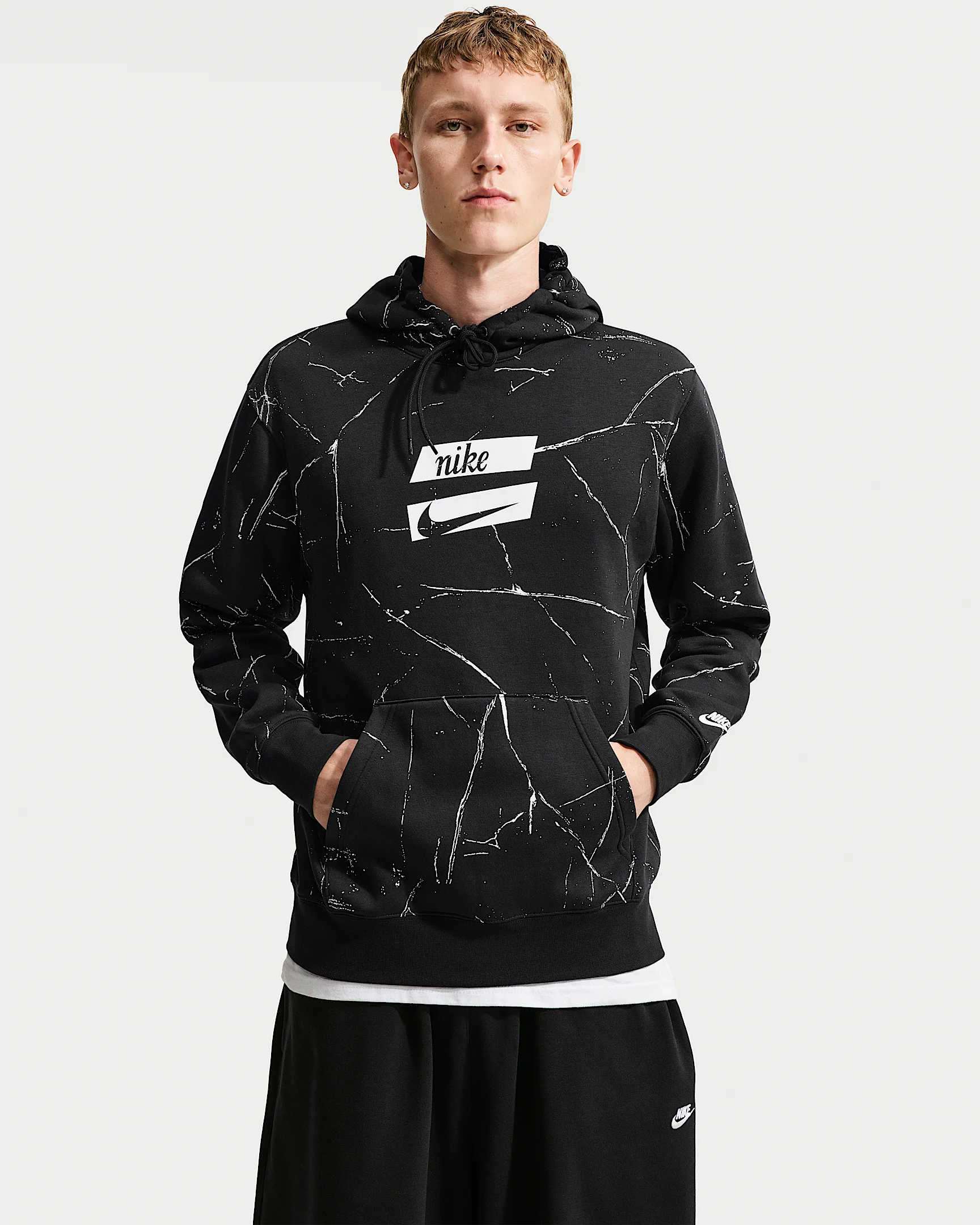 Nike Club Men's Fleece Pullover Hoodie - 1