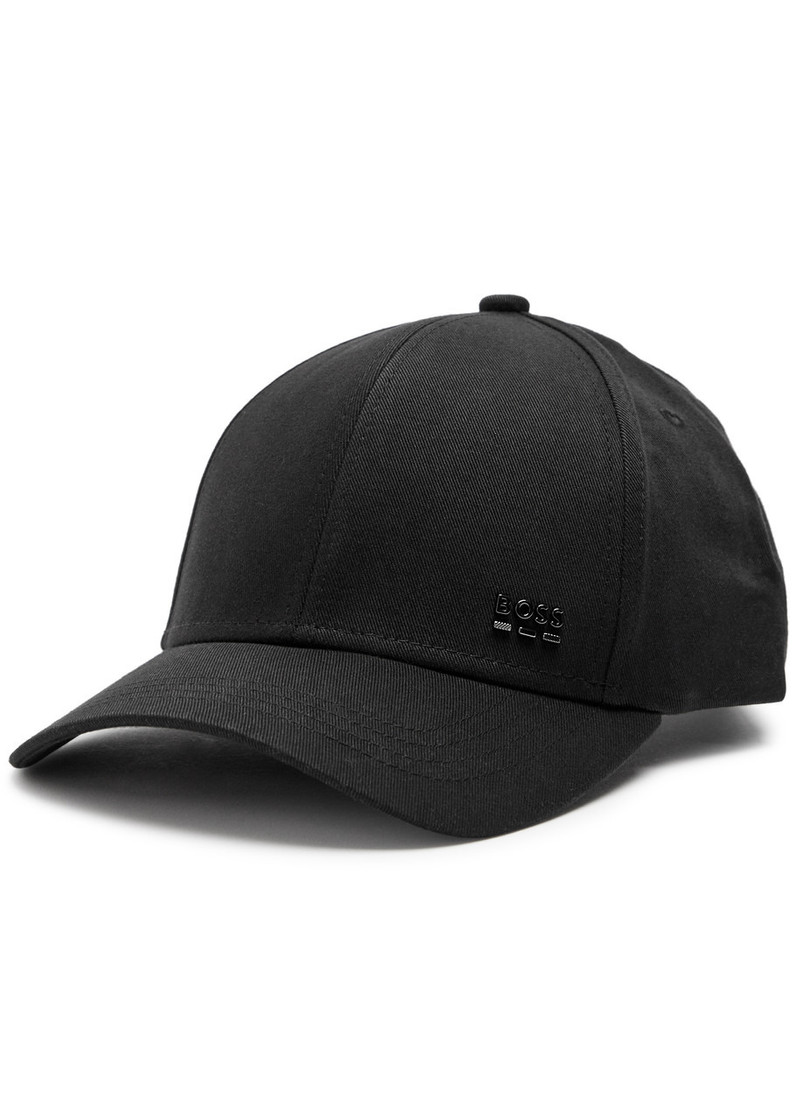 BOSS Boss Logo-appliquéd Canvas cap outlook