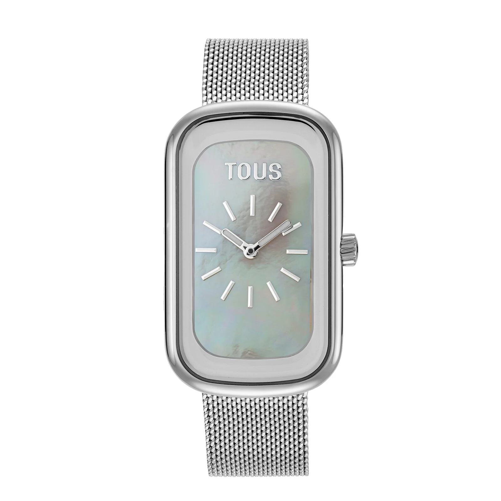 Analog Watch with mother-of-pearl face and steel bracelet T-Band Club - 1
