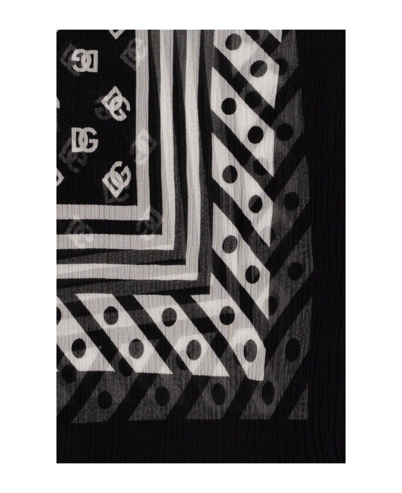 All-over Dg Logo Printed Scarf - 2