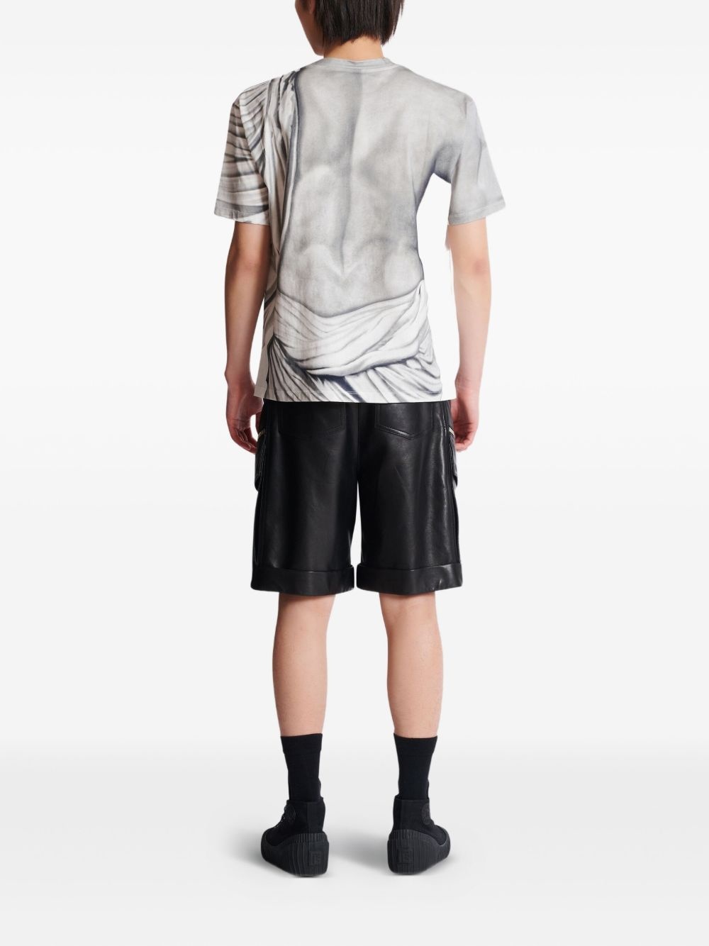 cotton T-shirt - 4