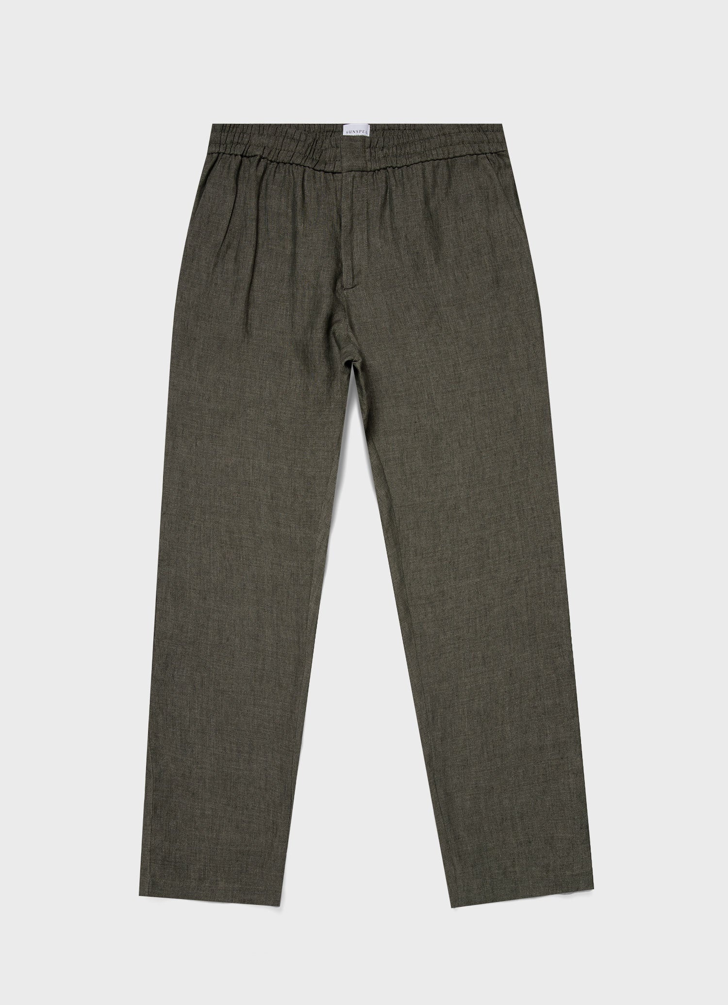 Linen Drawstring Trouser - 1