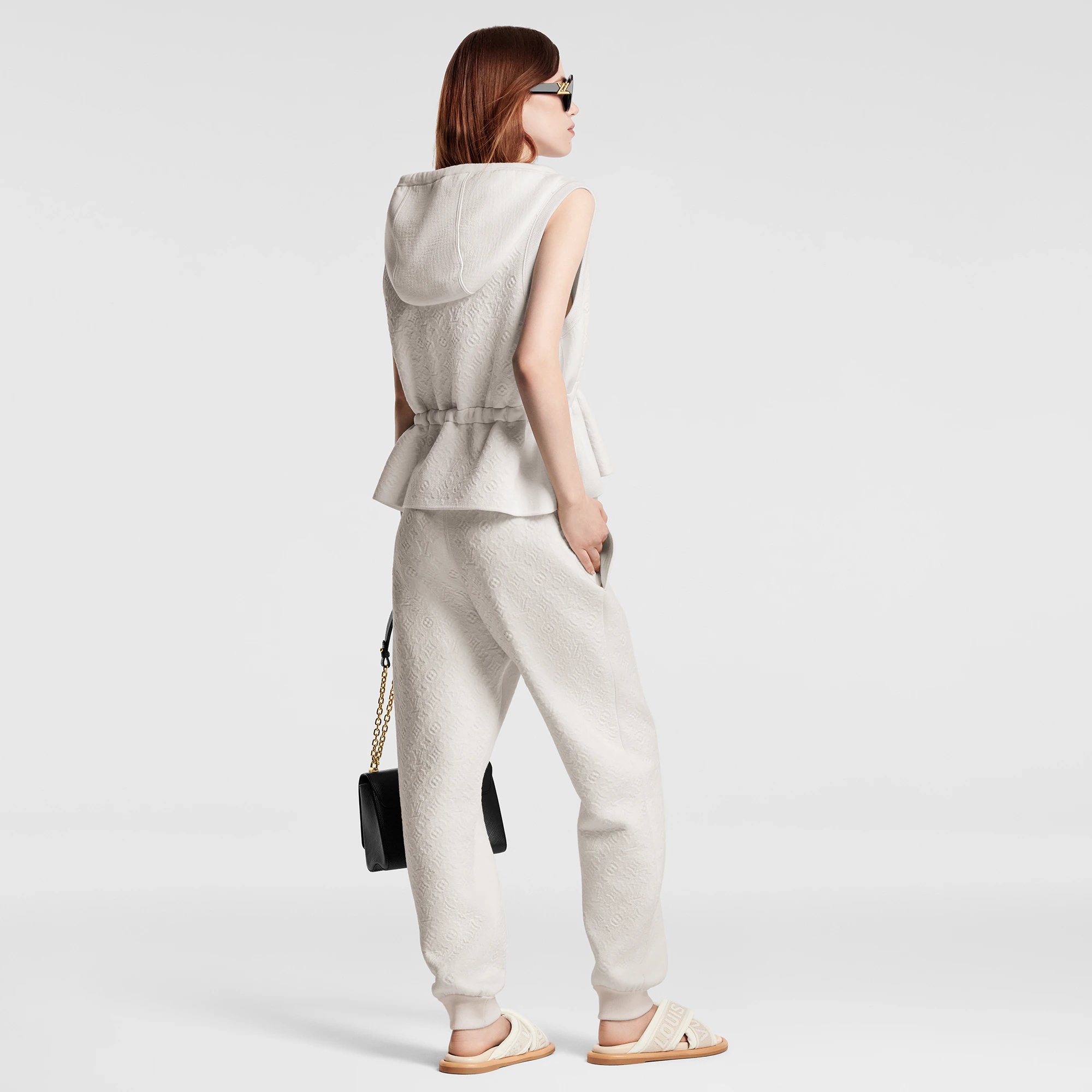 Embossed Monogram Jogging Pants - 3