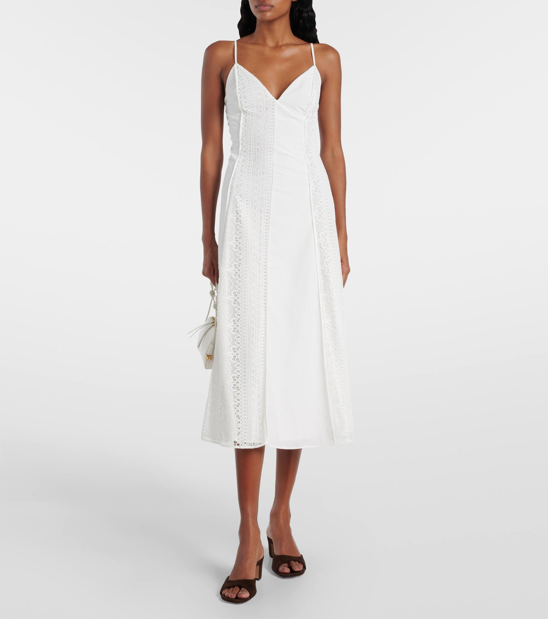 Mina lace midi dress - 2