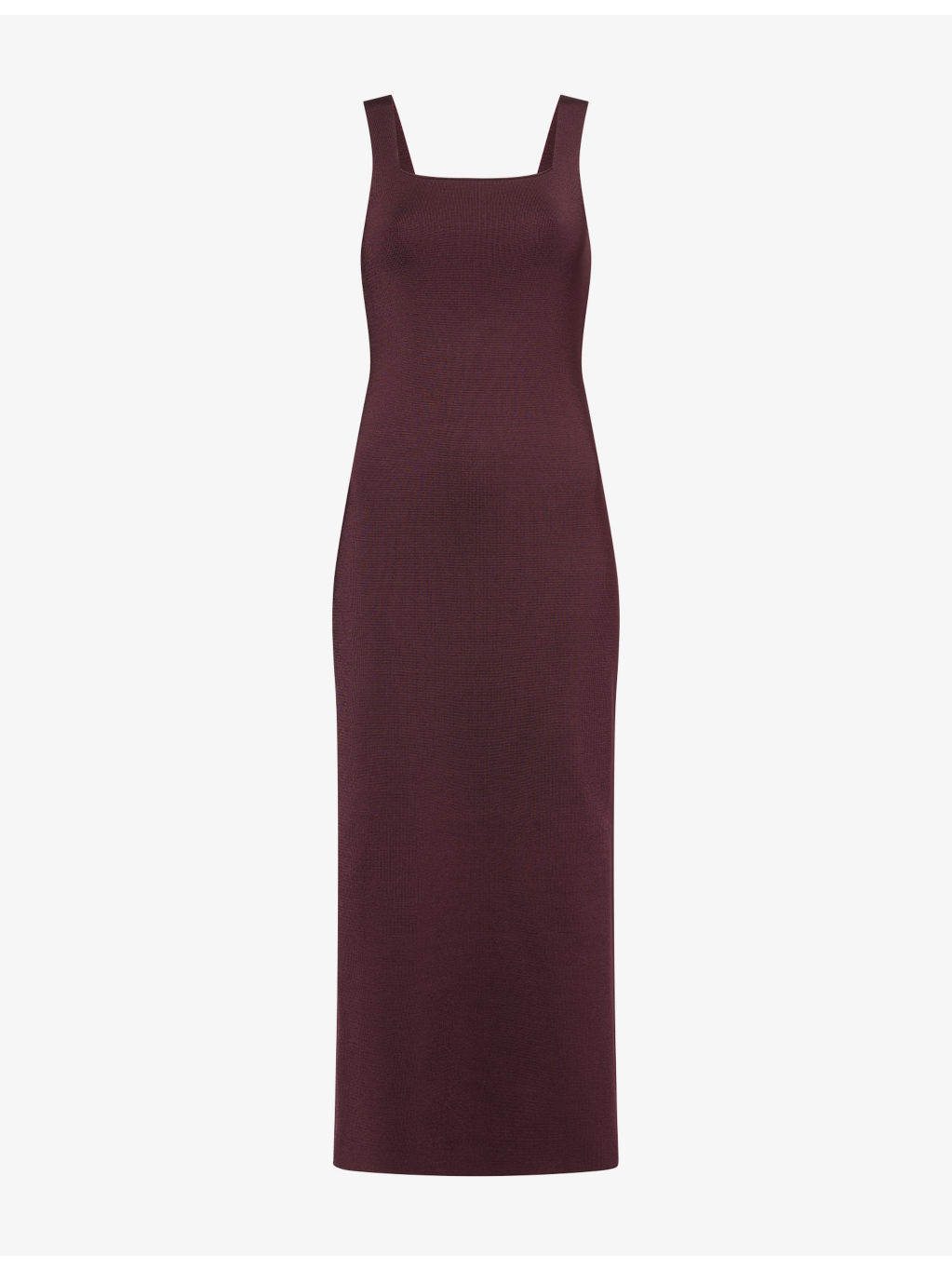 Dixi Square-Neck Knitted Maxi Dress - 1