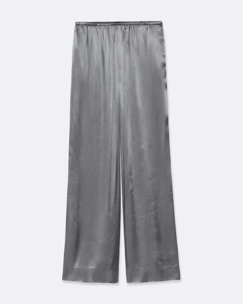 LYCIA CREPE WIDE-LEG PANTS - 1