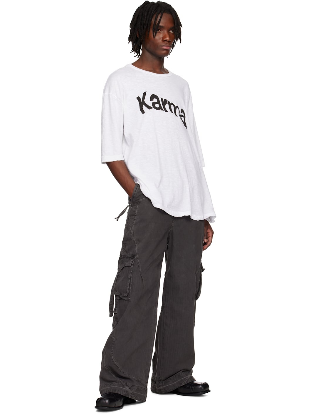 White UC1E4820-1 T-shirt - 4