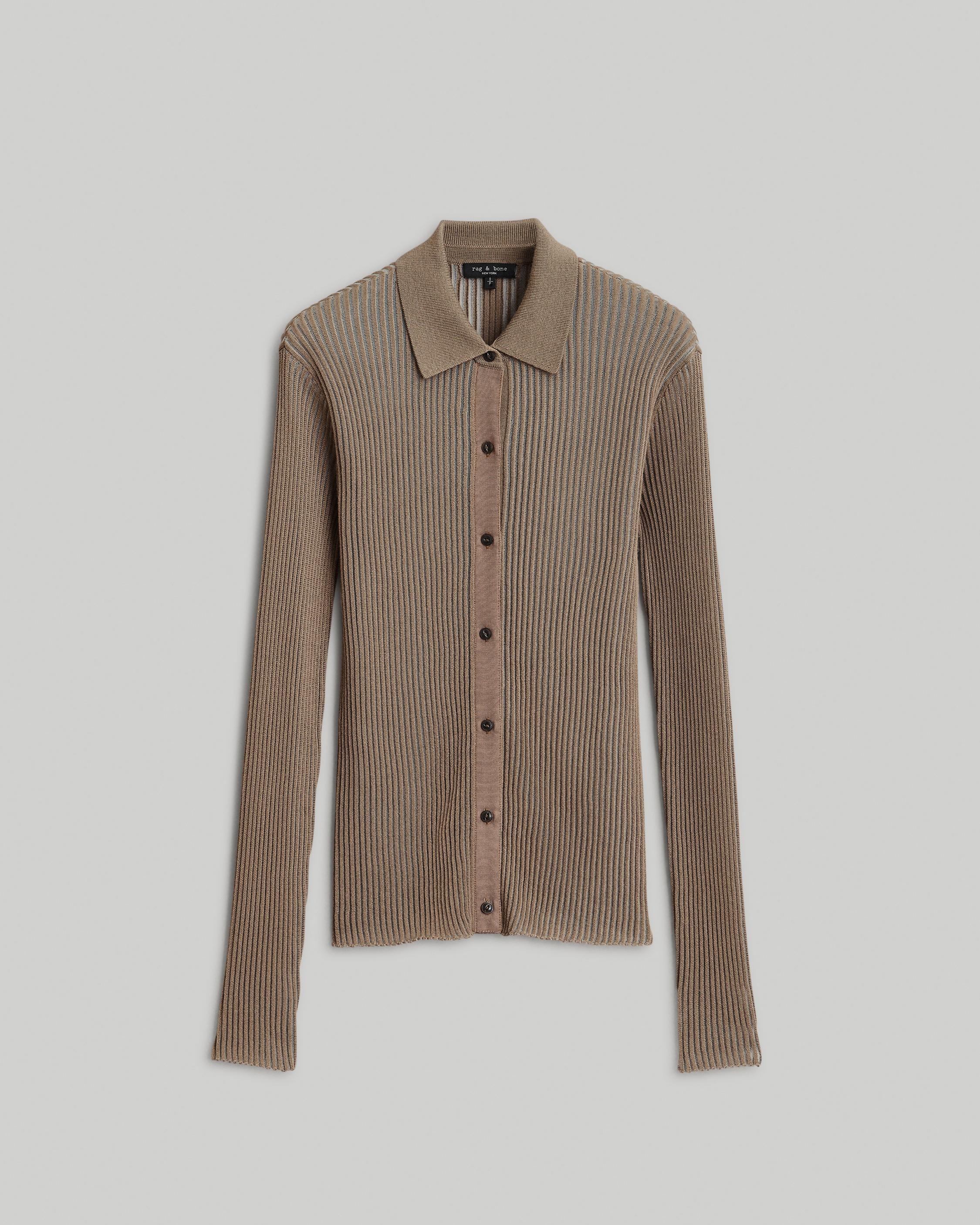 Dorit Wool Button Down Shirt
Slim Fit Shirt - 1