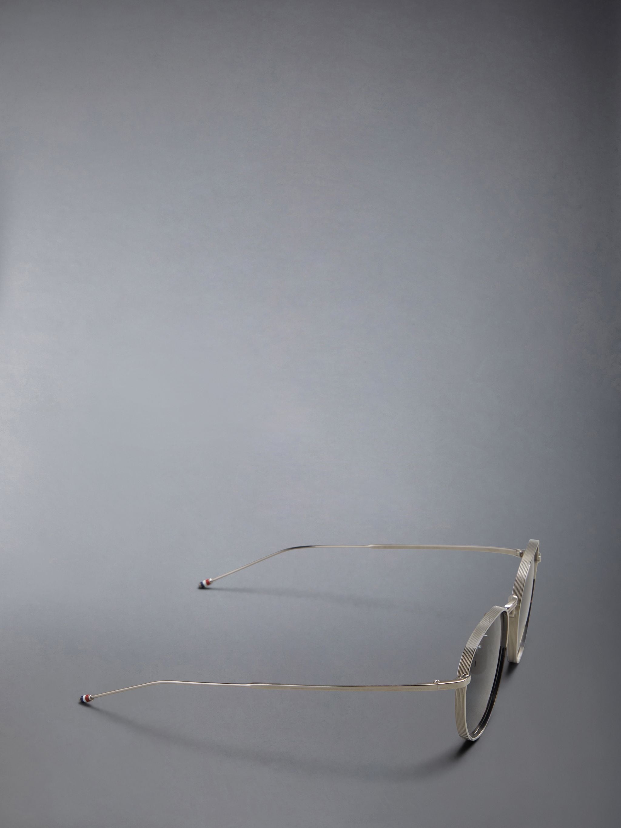 Titanium Round Sunglasses - 6