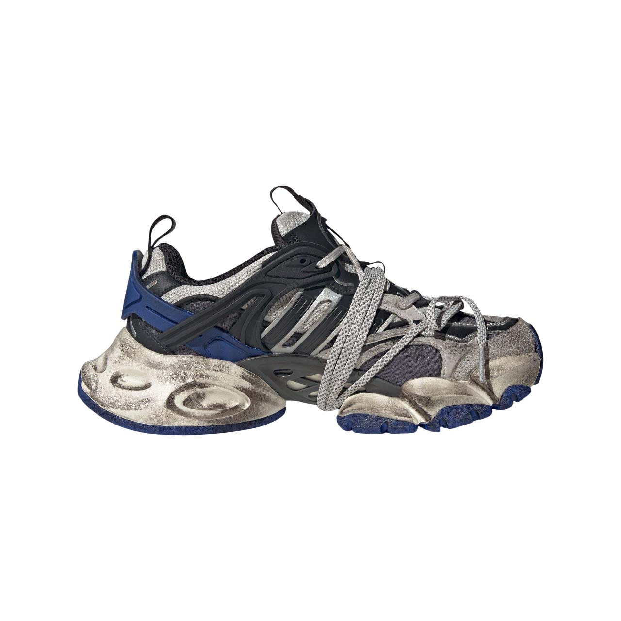 ★送料・関税込★adidas★Vento XLG Deluxe Sneakers★22-30cm★ Adidas VENTO XLG DELUXE Unisex Running Shoe Black Grey - E