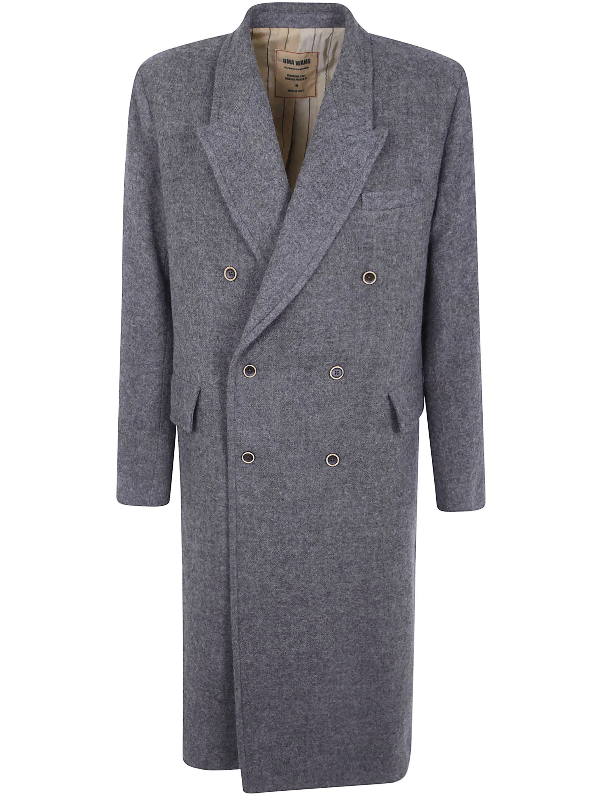 Coat Long Grey "Riccardo" - 1