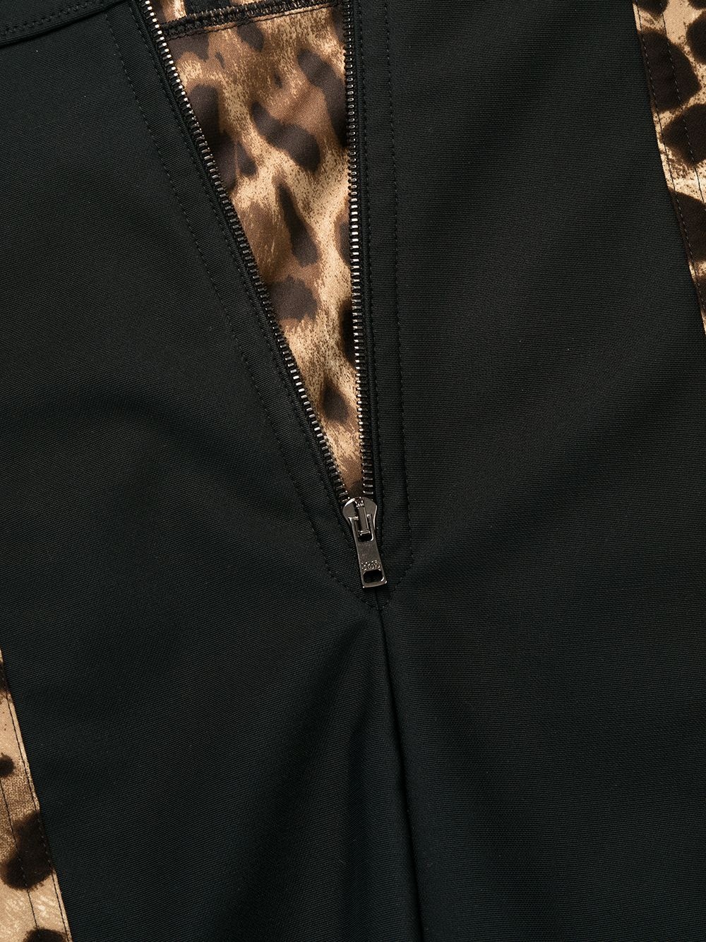 leopard-print dress - 6