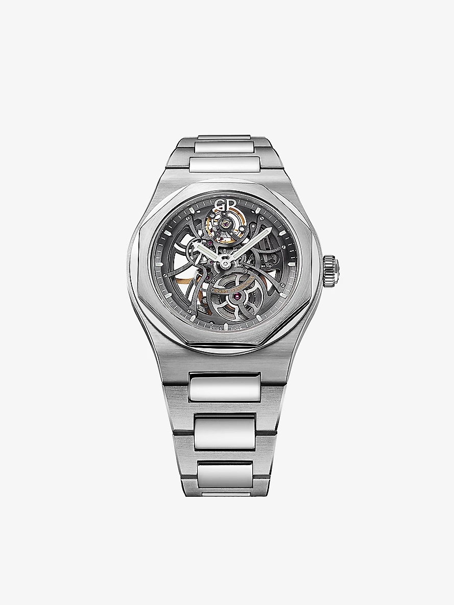81015-11-001-11A Laureato Skeleton stainless steel automatic watch - 1