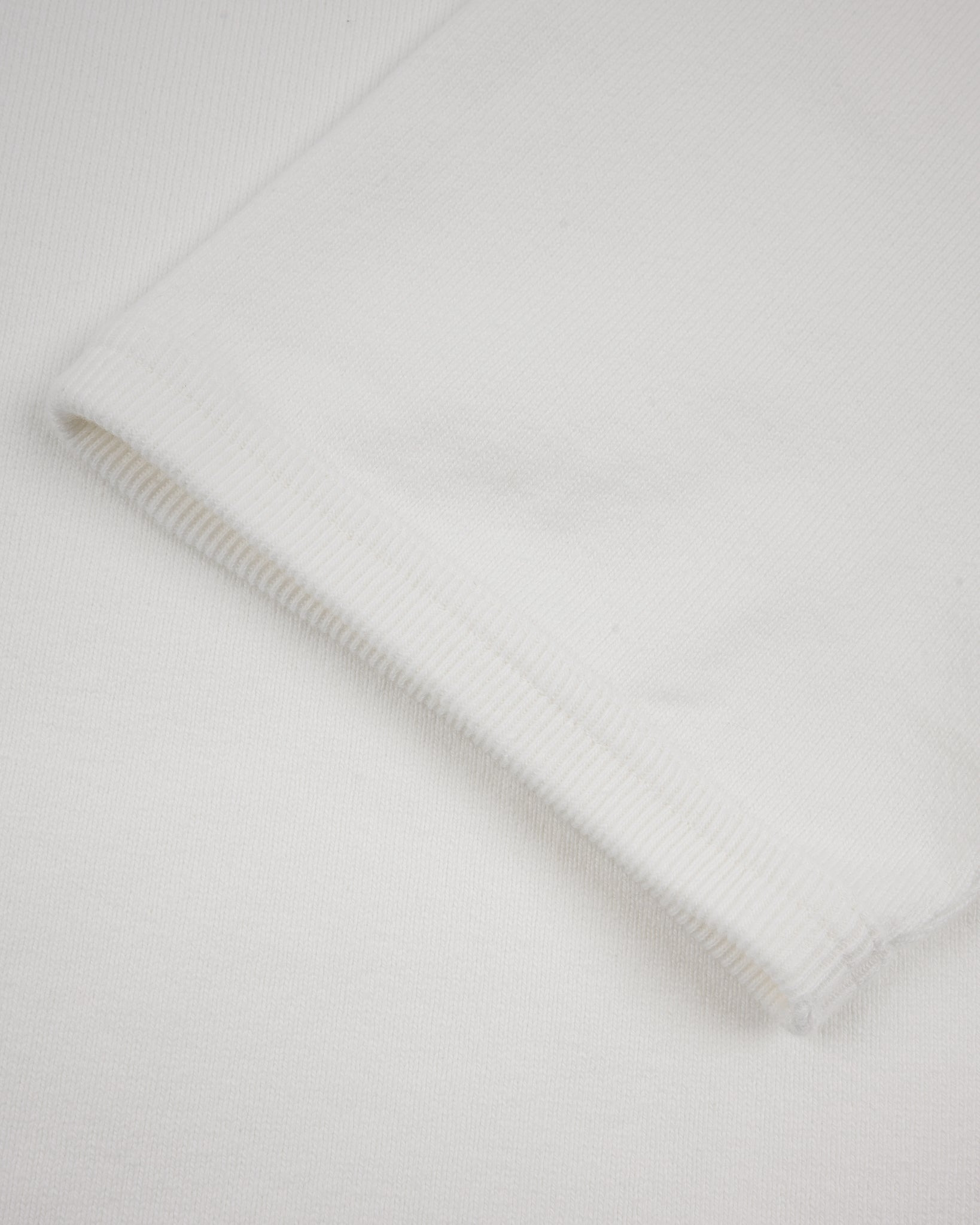 IHT-1600-WHT 11oz Cotton Knit Crew Neck T-Shirt - White - 7