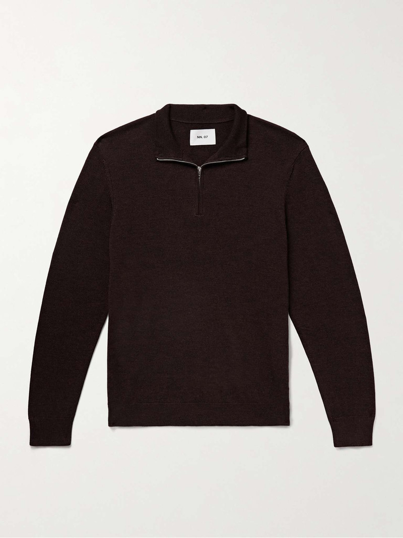 Sergio 6605 Wool Half-Zip Sweater 1