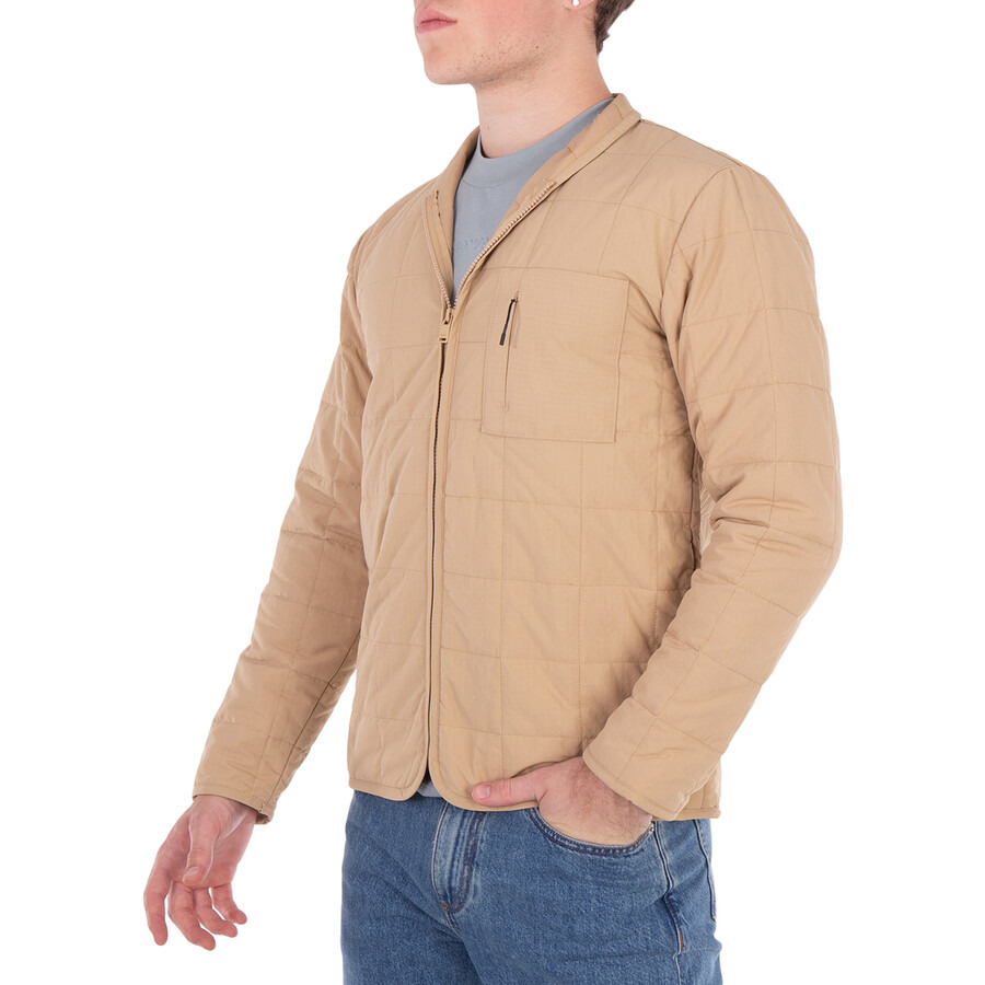 Rains Men's Beige Giron Liner Jacket - 2