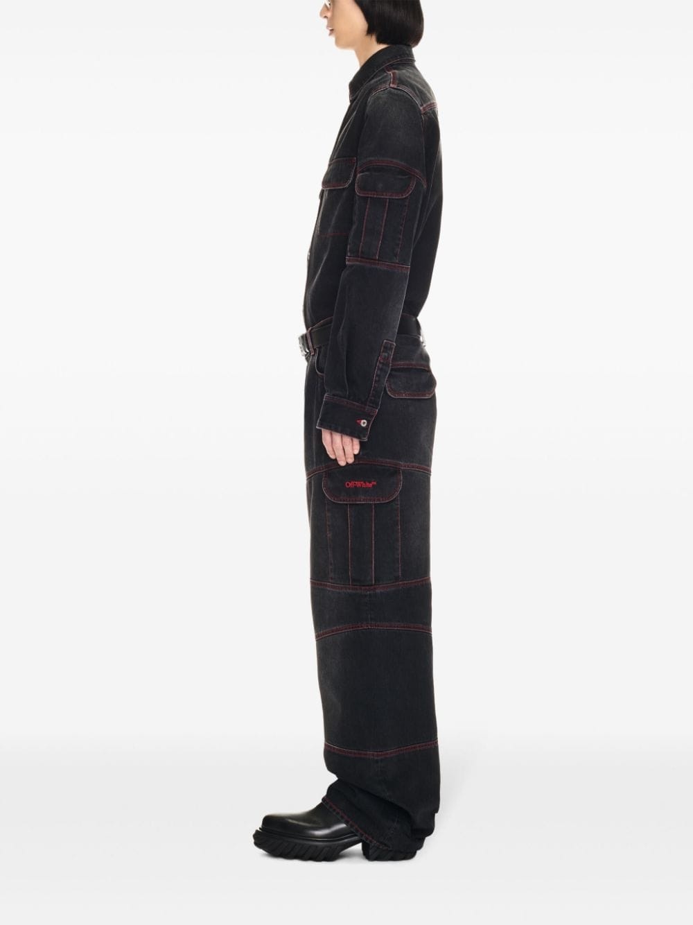 Script Samurai straight jeans - 3