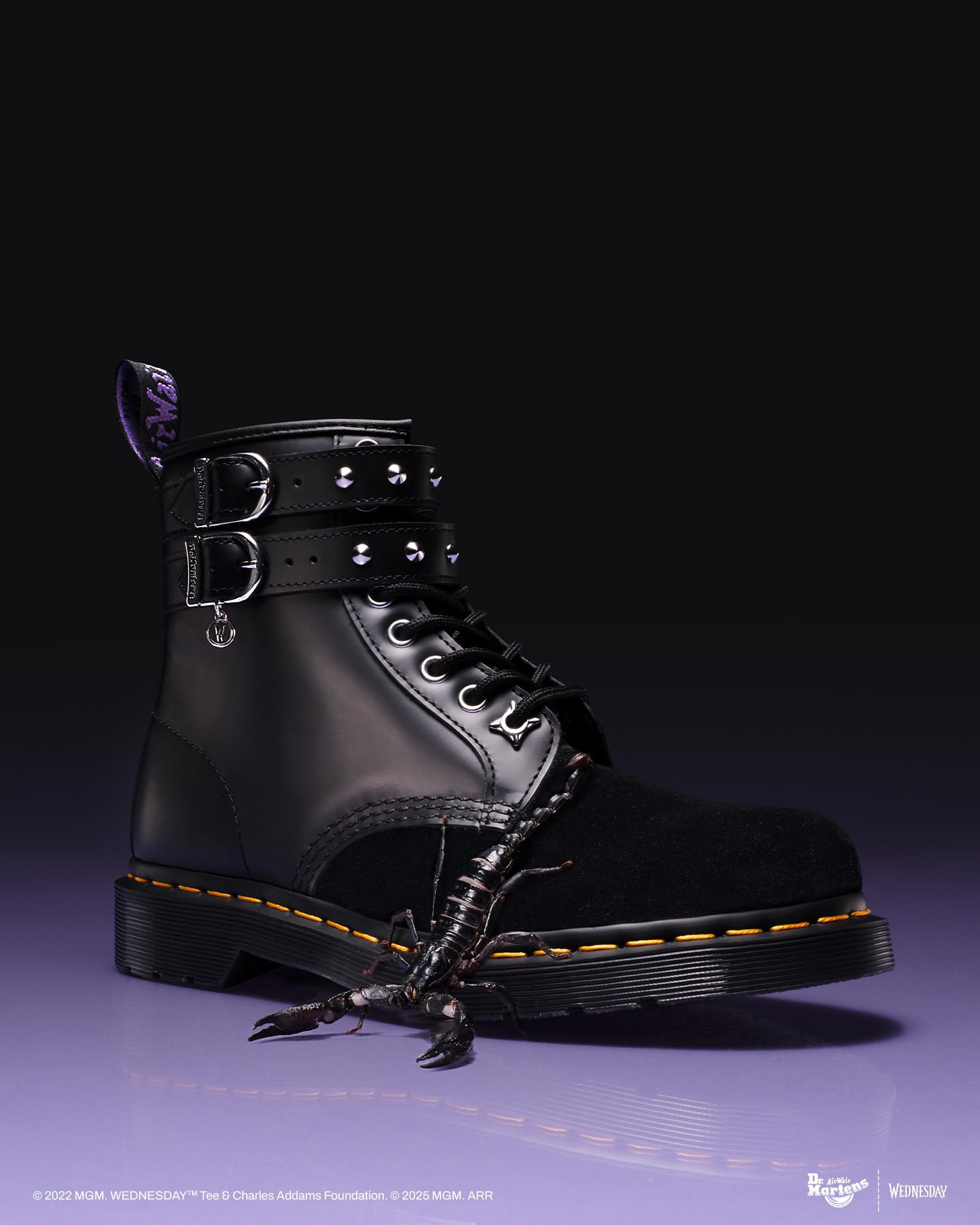 1460 Wednesday Velvet Boots - 9