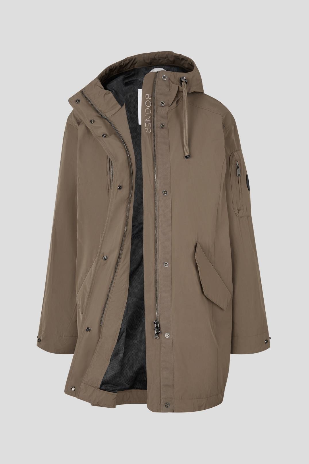 ZIA PARKA IN TAUPE - 7