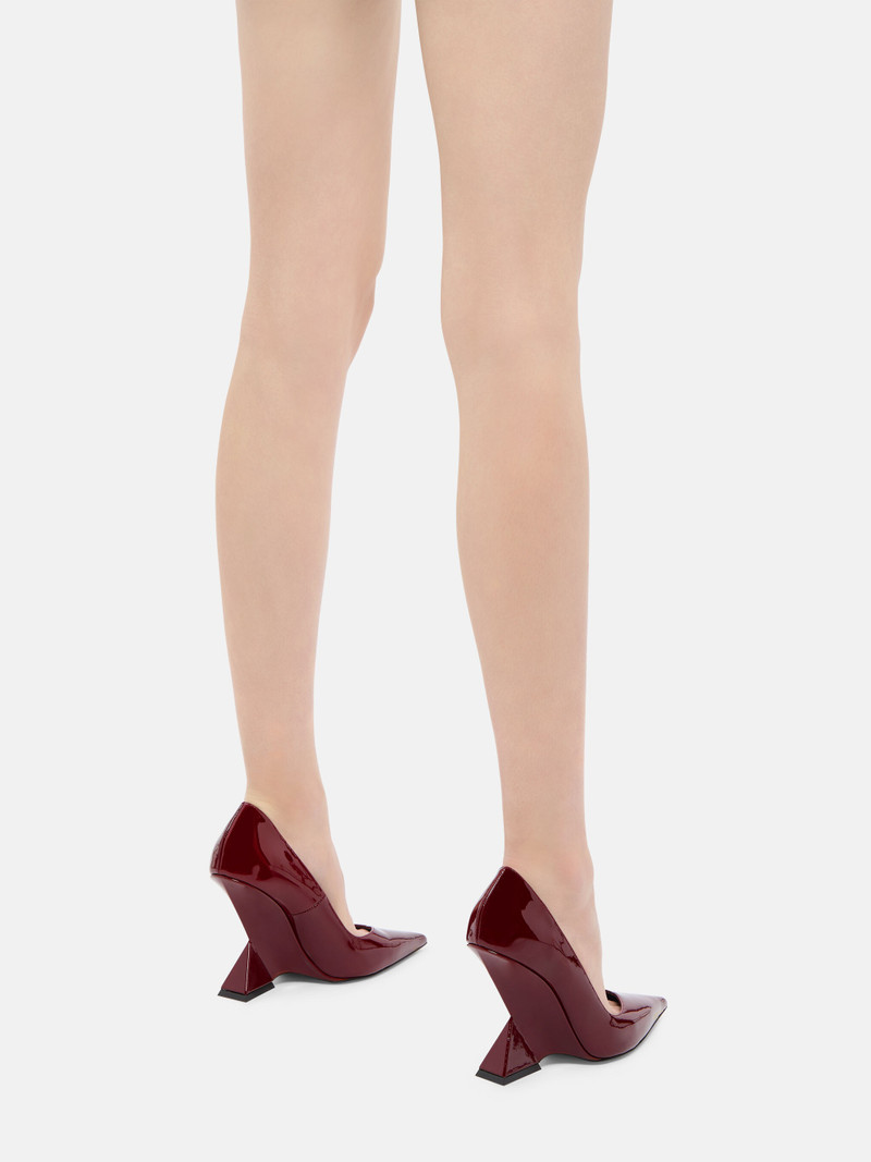 ''CHEOPE'' WINE RED PUMP 4