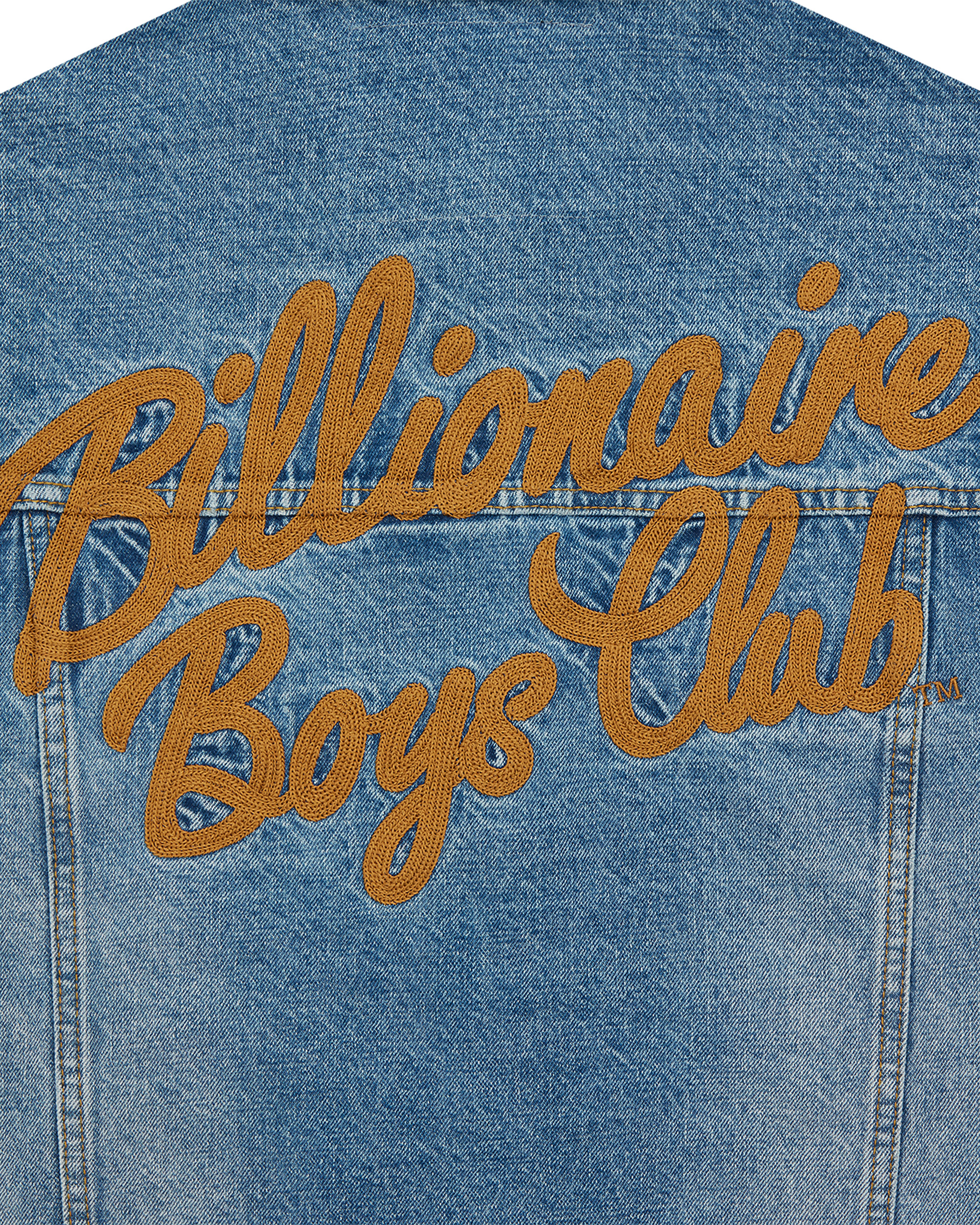 SCRIPT LOGO DENIM JACKET - 7