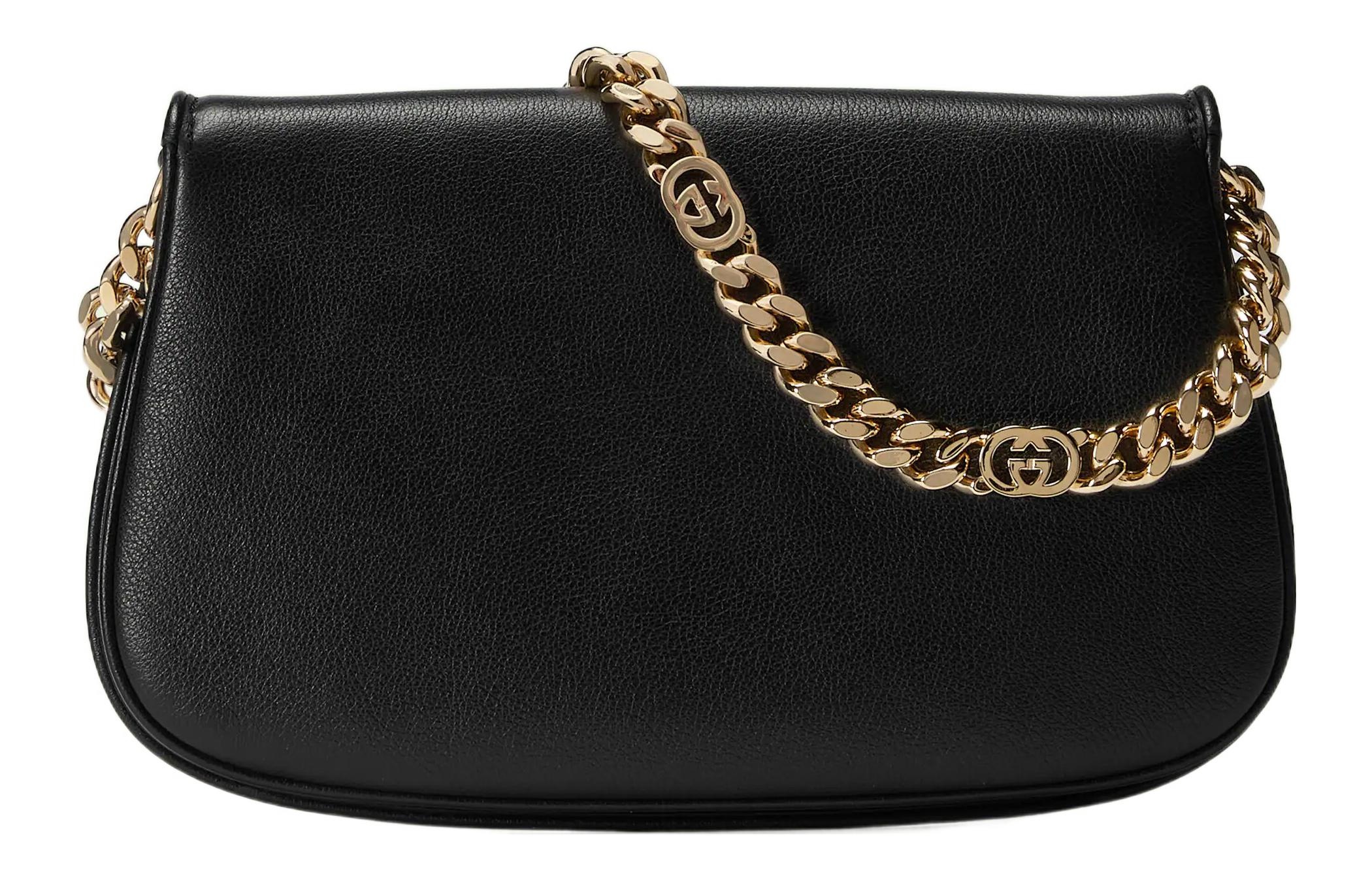 (WMNS) Gucci Blondie Shoulder Bag 'Black' 699268-UXX0G-1000 - 4