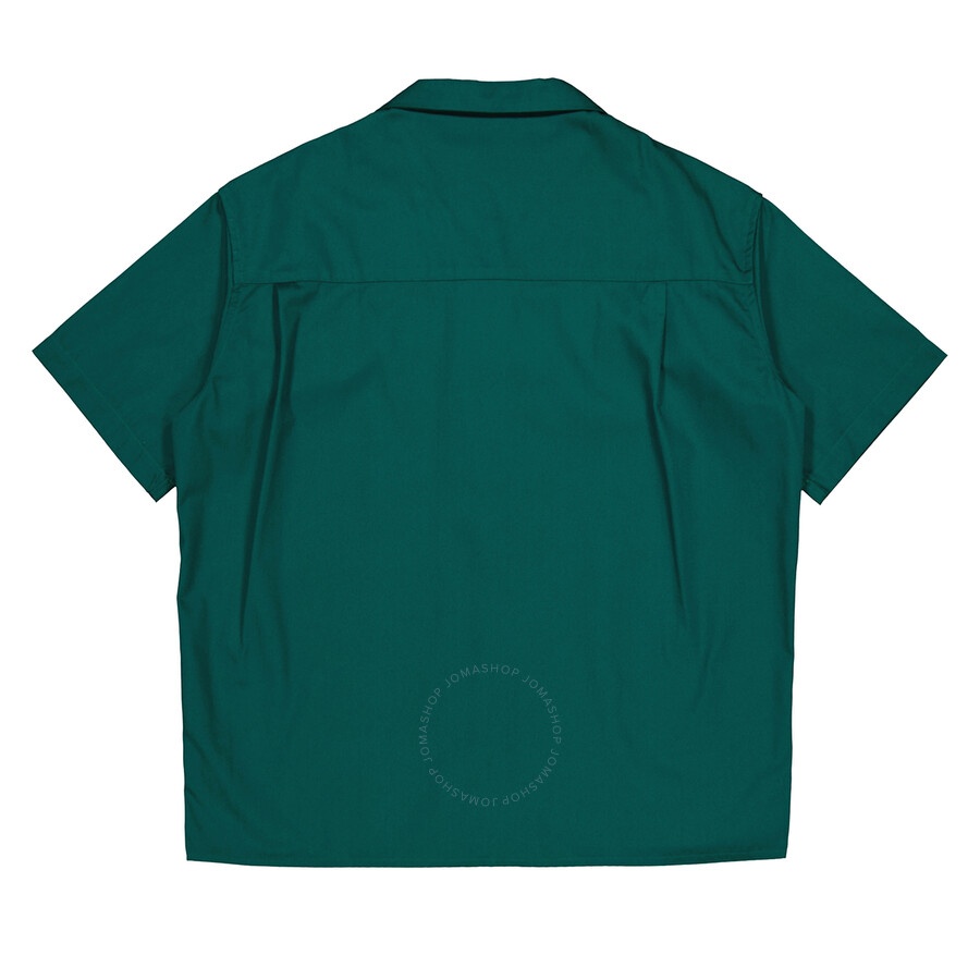 Drole De Monsieur Forest Green La Chemise Brodee Shirt - 2