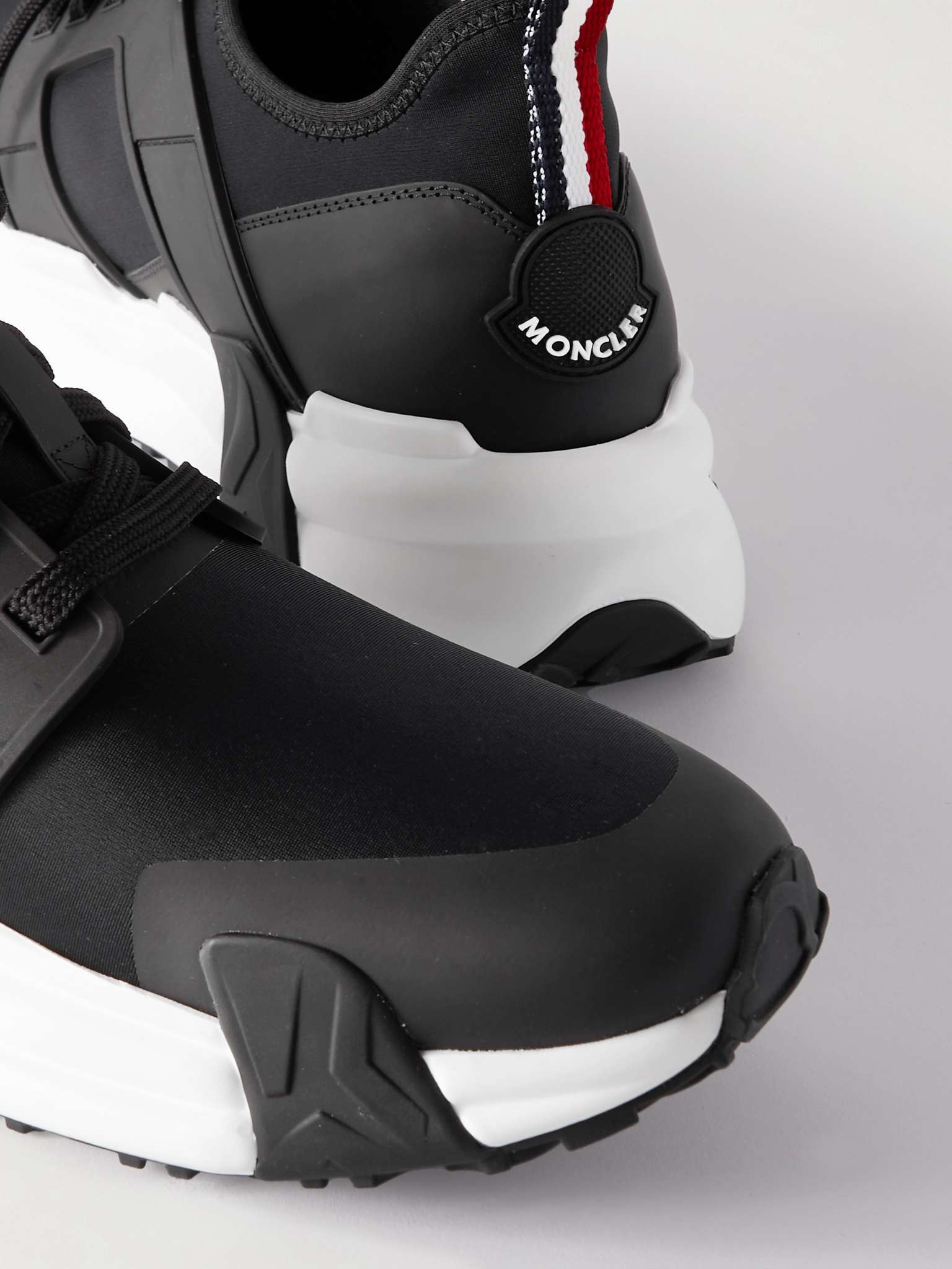 Lunarove Rubber and Leather-Trimmed Neoprene Sneakers - 6
