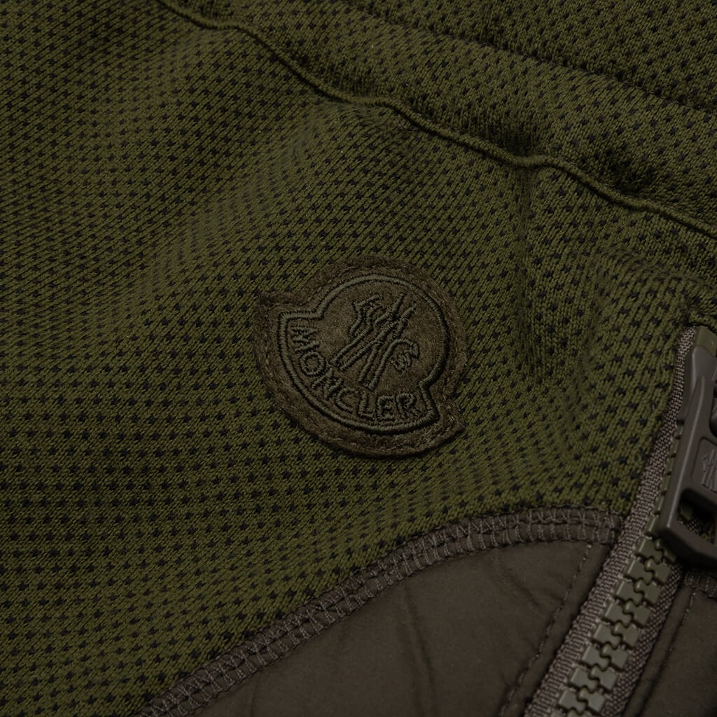 MONCLER GENIUS X SALEHE BEMBURY PADDED PANTS - DARK GREEN - 4