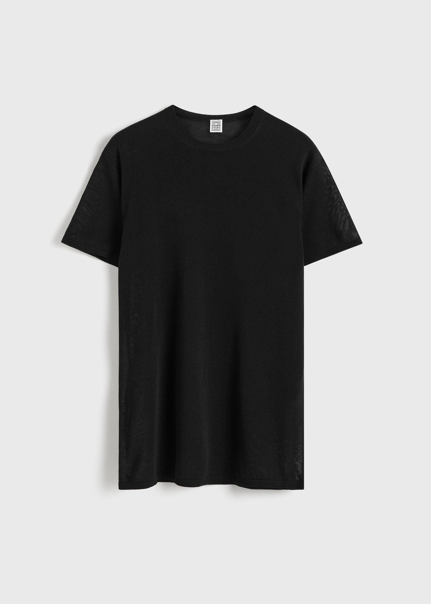 Tee knit black - 1