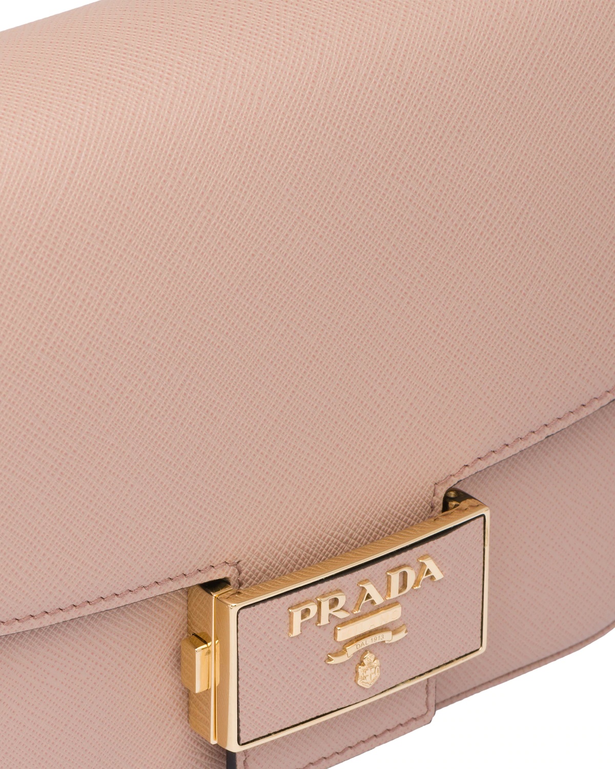 Saffiano Leather Prada Emblème Bag - 6