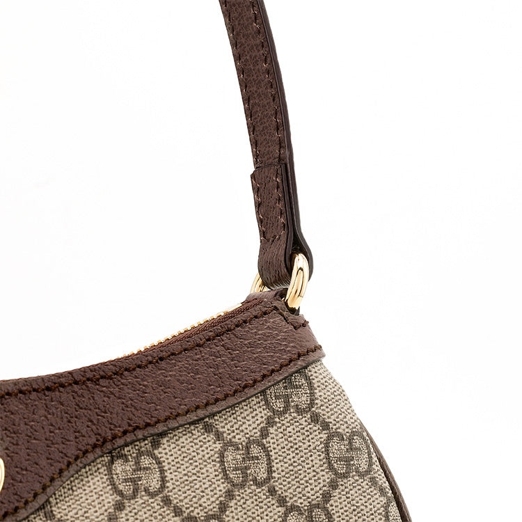 (WMNS) Gucci Ophidia Small Handbag 'Beige Ebony' 735145-KAAAD-8358 - 6