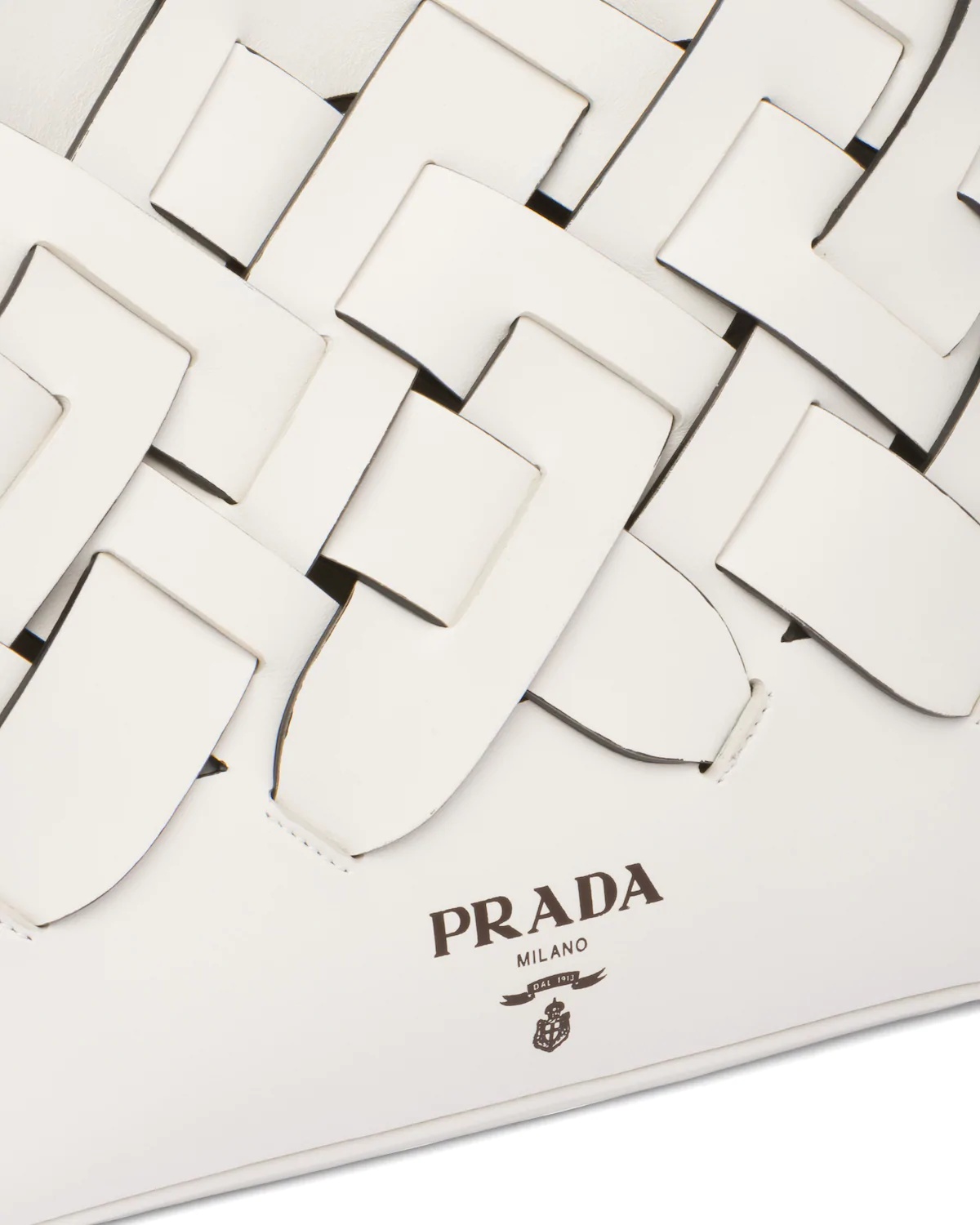 Leather Prada Tress Handbag - 6