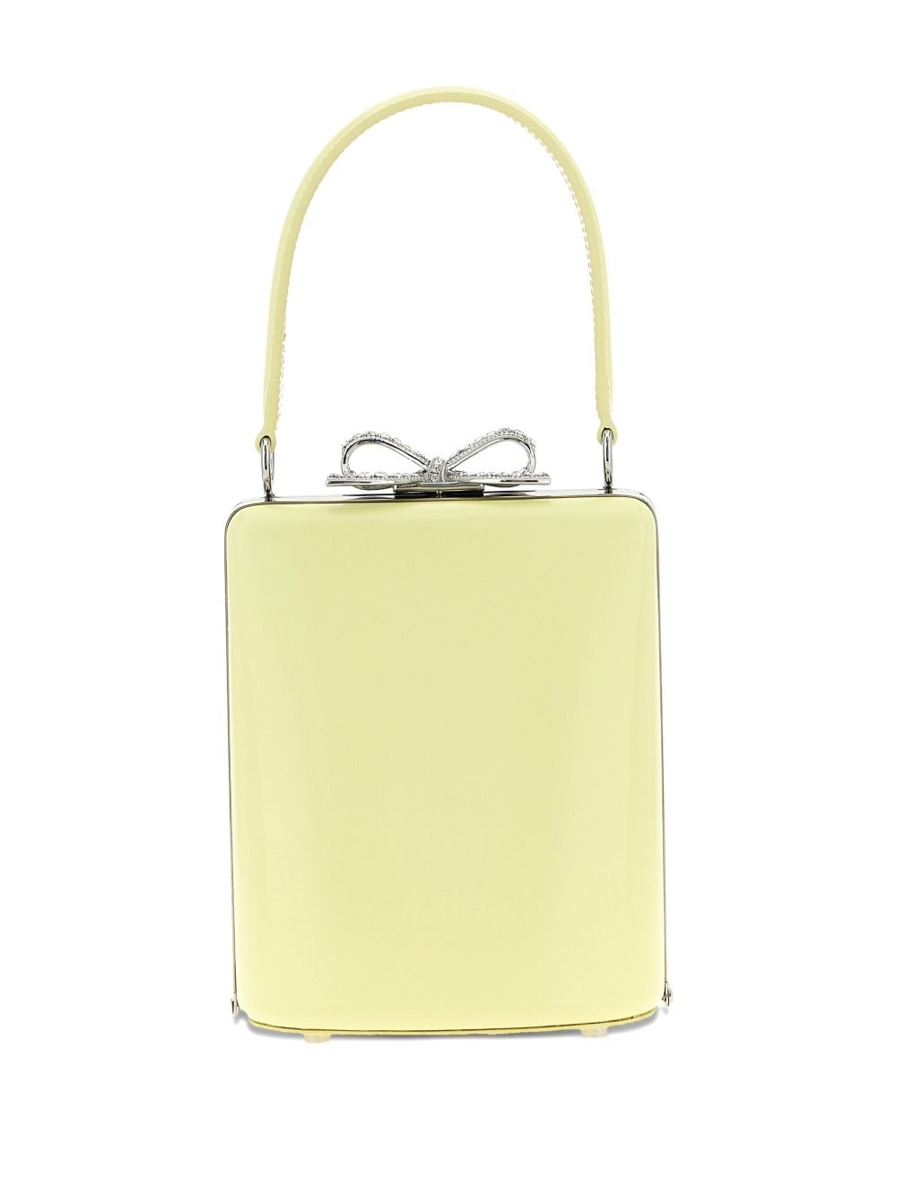 rhinestone-bow tote bag - 2
