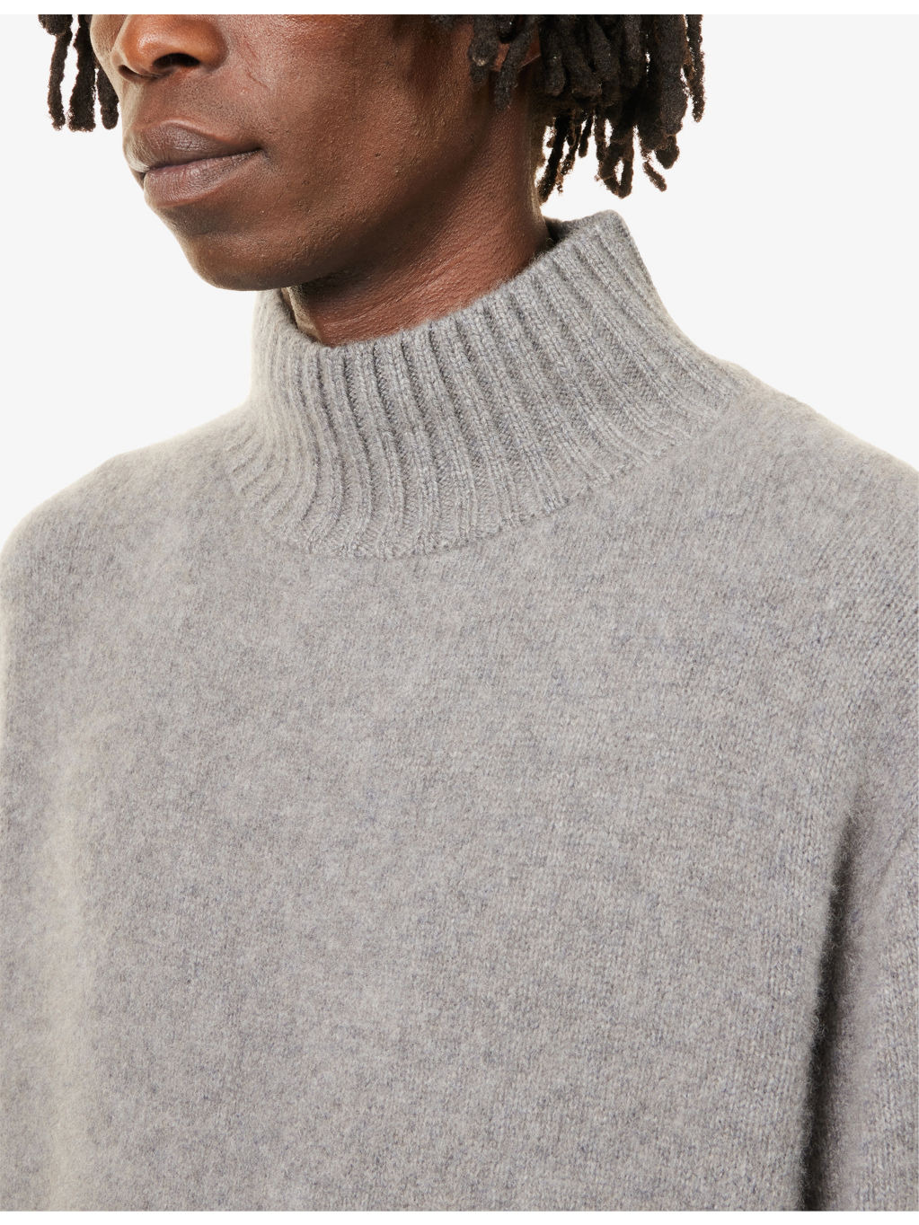 Relaxed-Fit Turtleneck Cashmere Jumper - 5