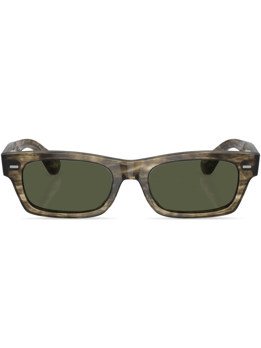 Davri rectangle-frame sunglasses - 1