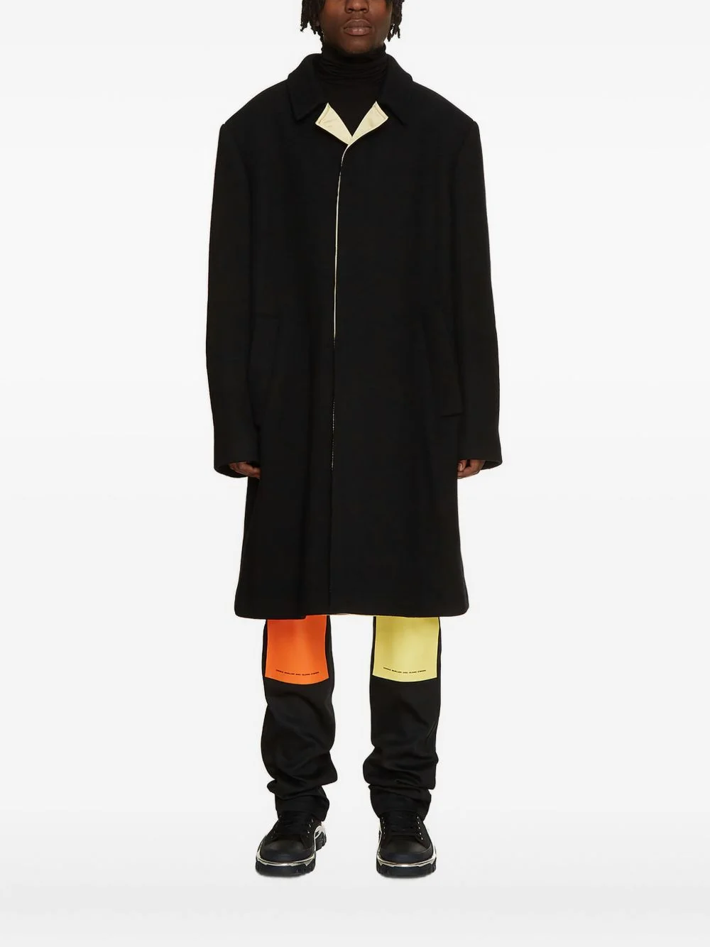 single-breasted coat - 1