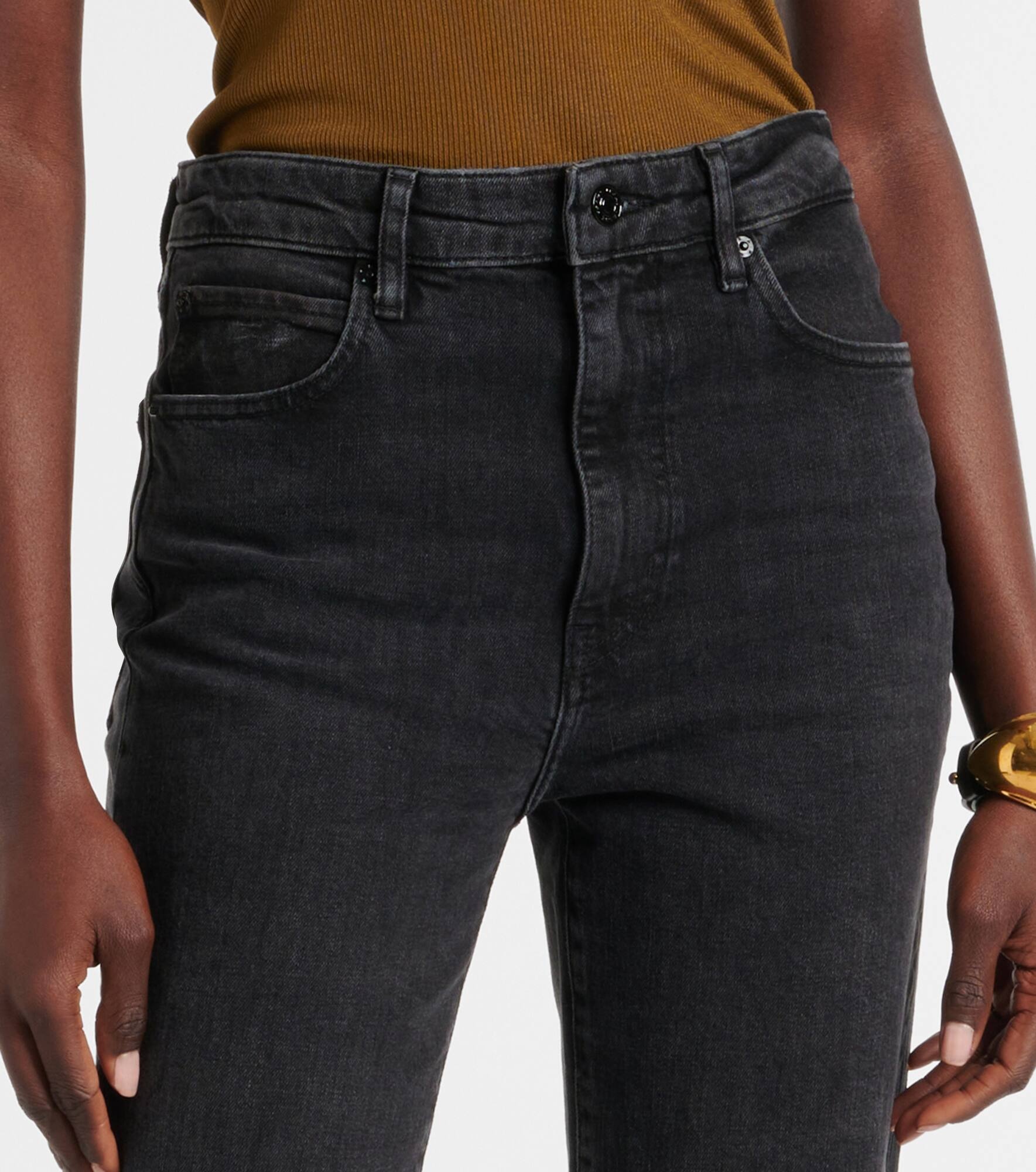 Ruler high-rise straight-leg jeans - 4