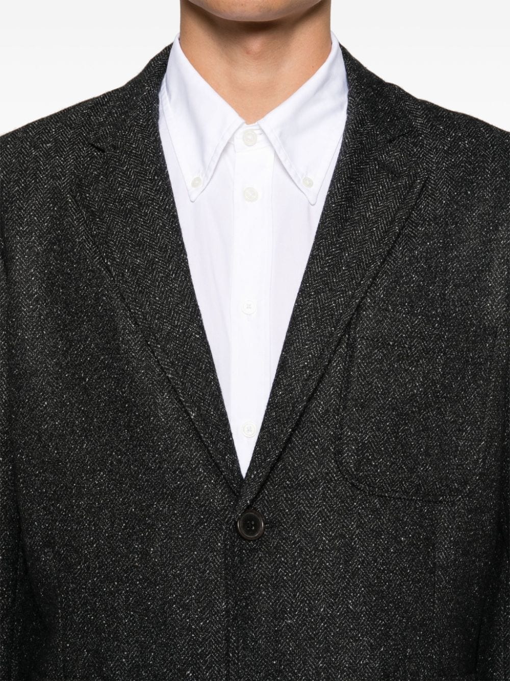 single-breasted blazer - 5