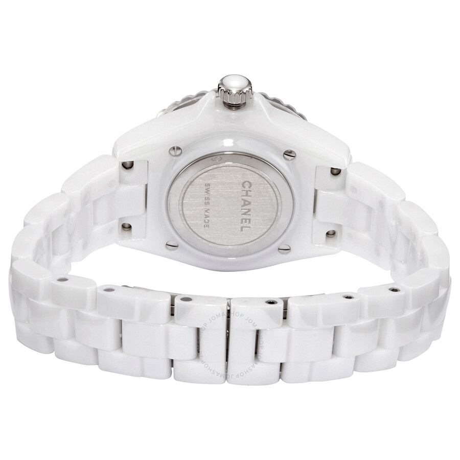 Chanel J12 Quartz White Dial Ladies Watch H5698 - 3