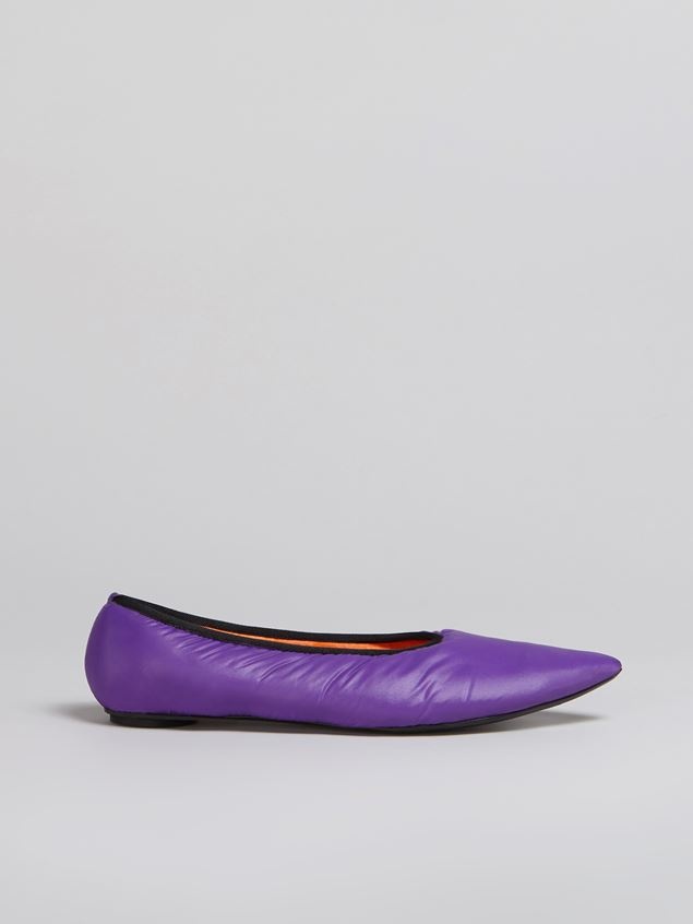 PADDED NYLON BALLERINA - 1