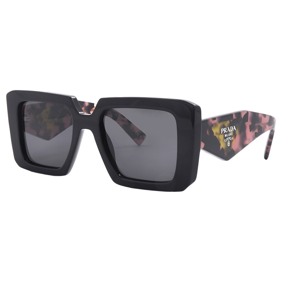 Prada Dark Gray Square Ladies Sunglasses PR 23YS 1AB5S0 51 - 3