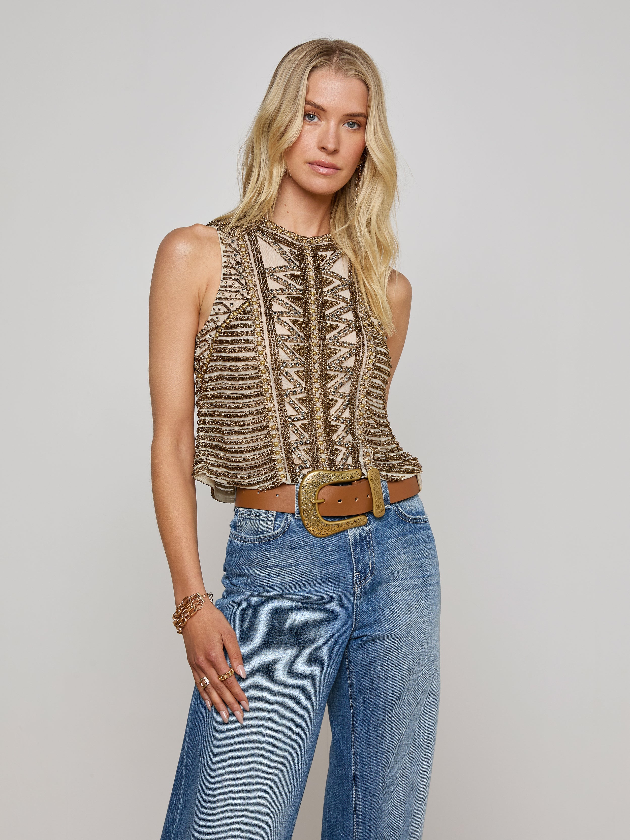 Kienna Embellished Tank - 2