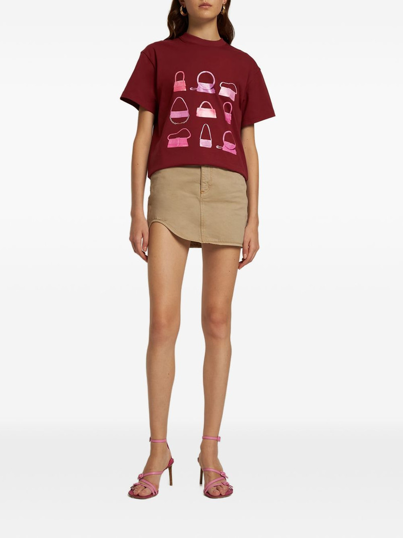 JACQUEMUS Le Sacs printed T-shirt outlook
