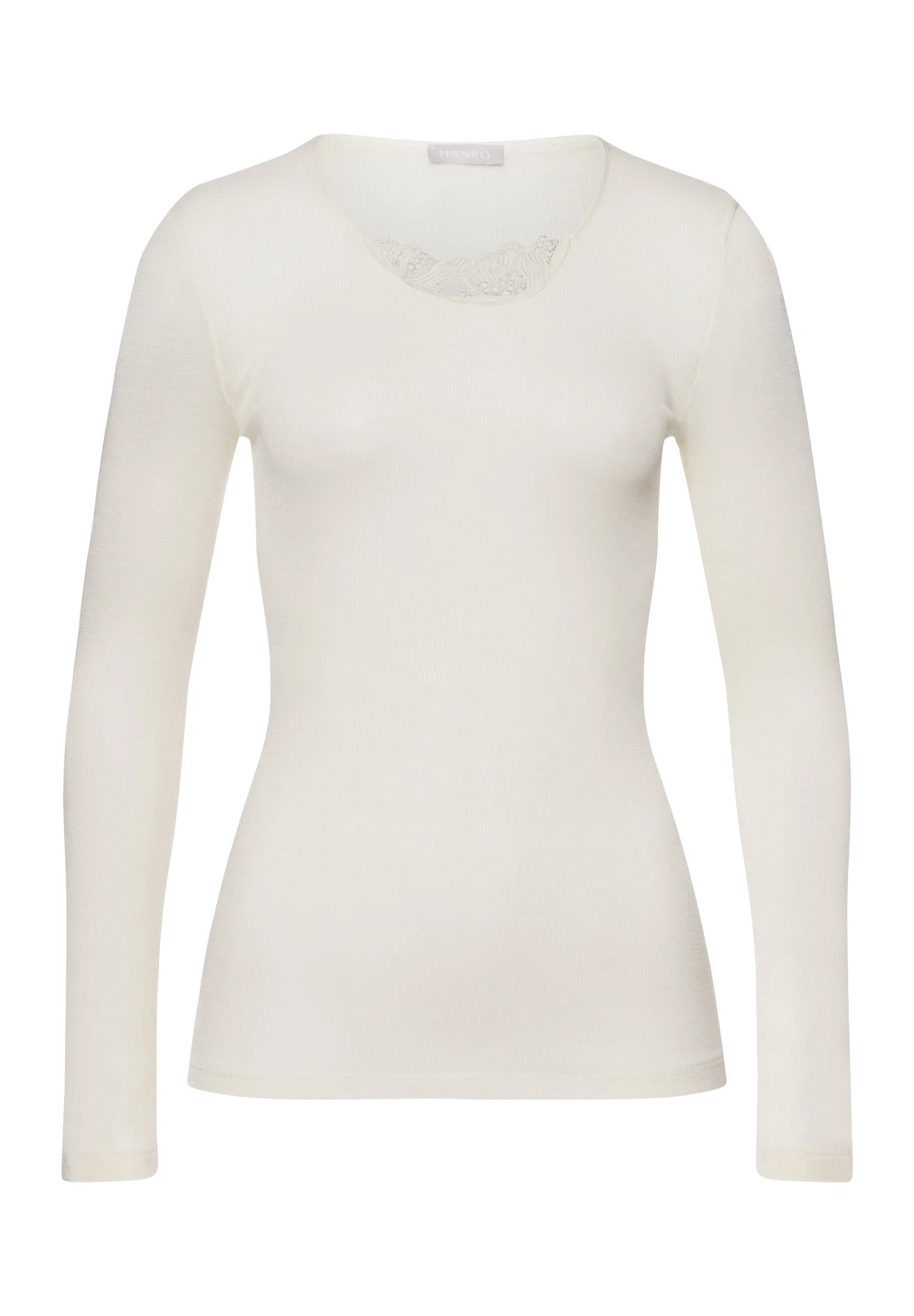 Woolen Silk W Wool And Silk Embroidered Top - 1