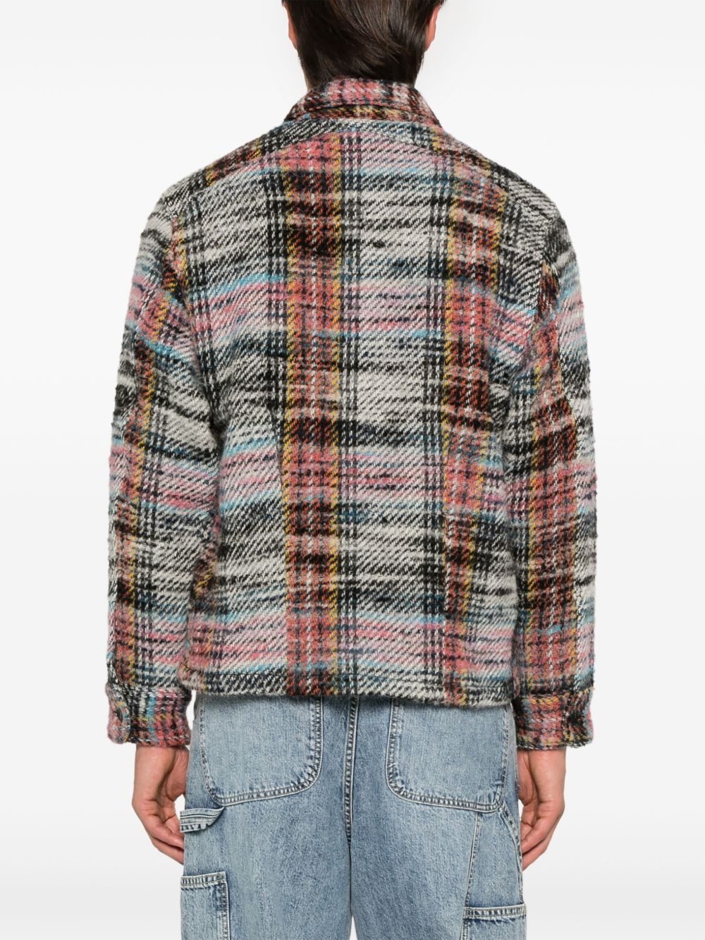 CPO check-print shirt - 4