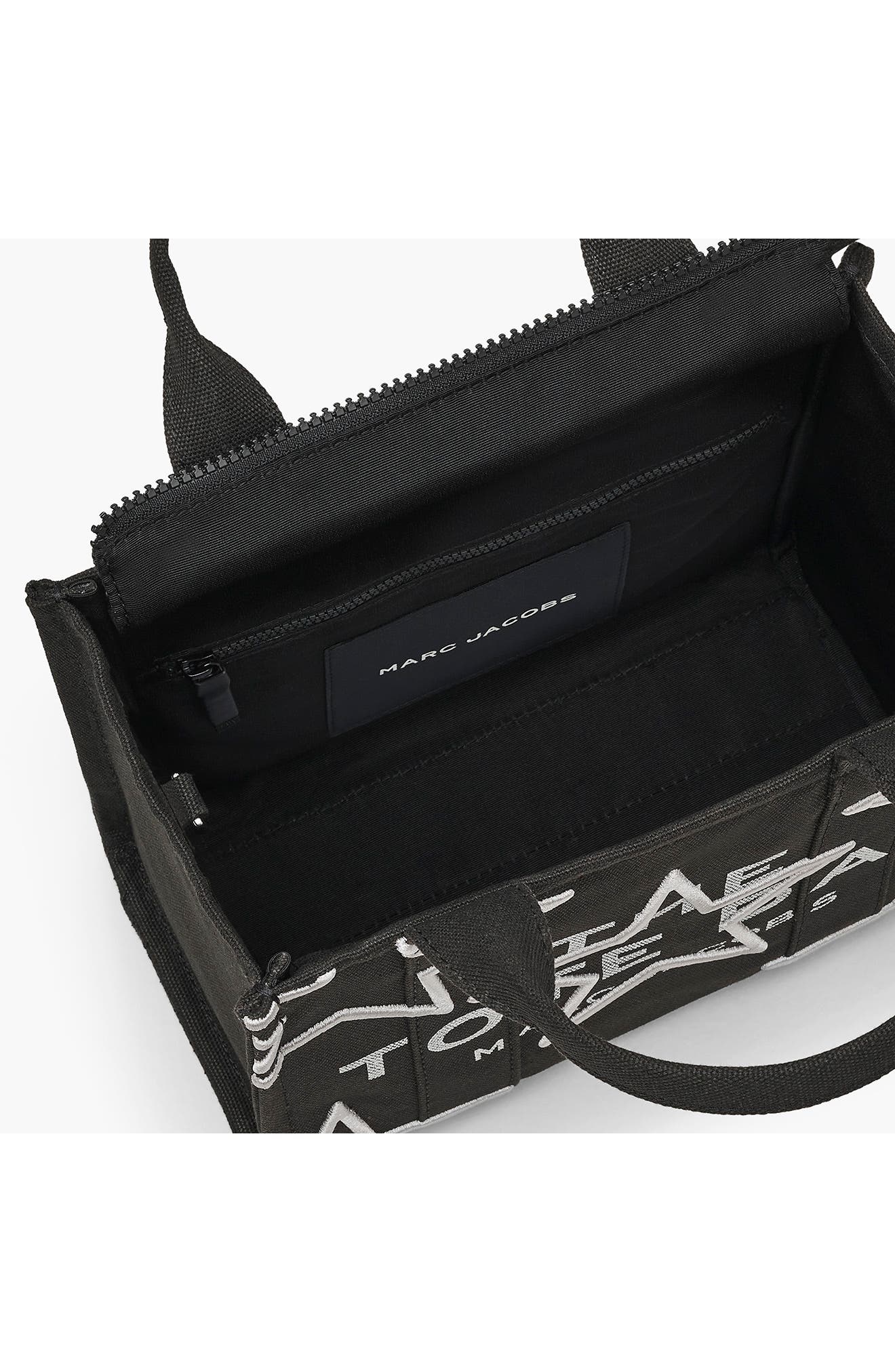 Marc Jacobs The Small Star Canvas Tote Bag in Black at Nordstrom - 7